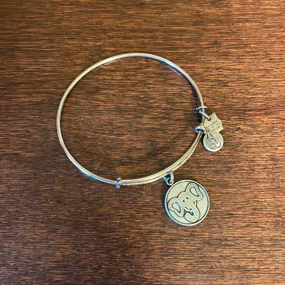 Alex and Ani elephant bracelet